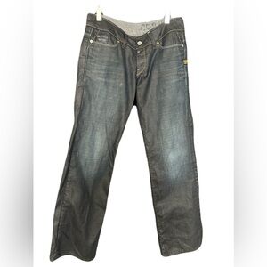 G-Star raw denim 3301 dark wash straight leg